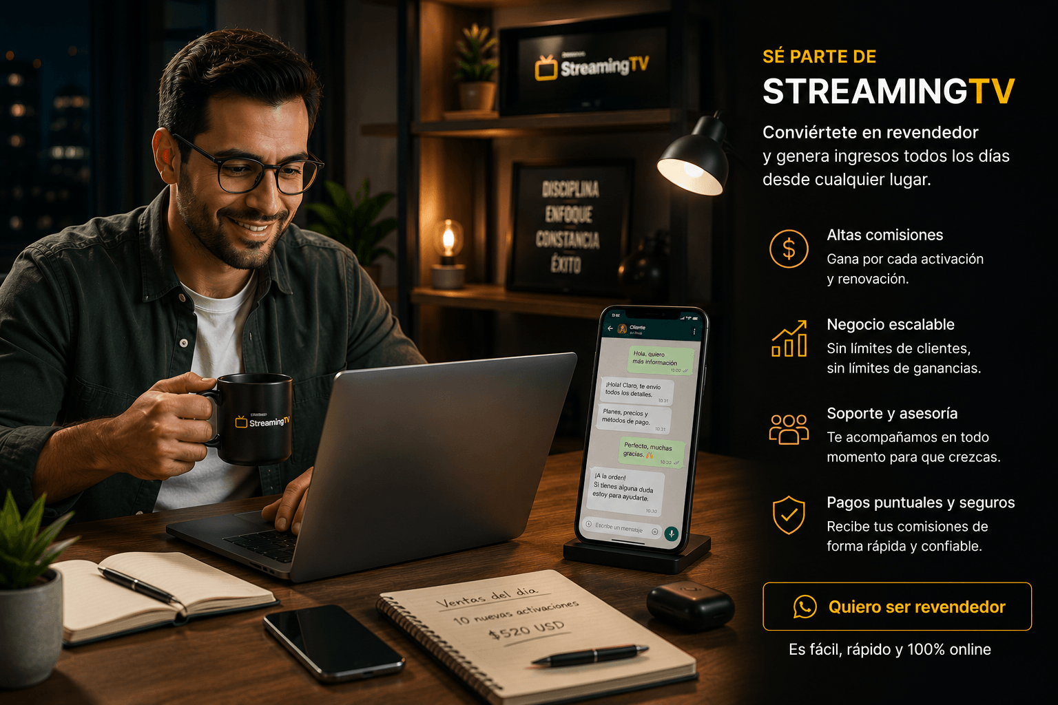 Programa de revendedores de StreamingTV